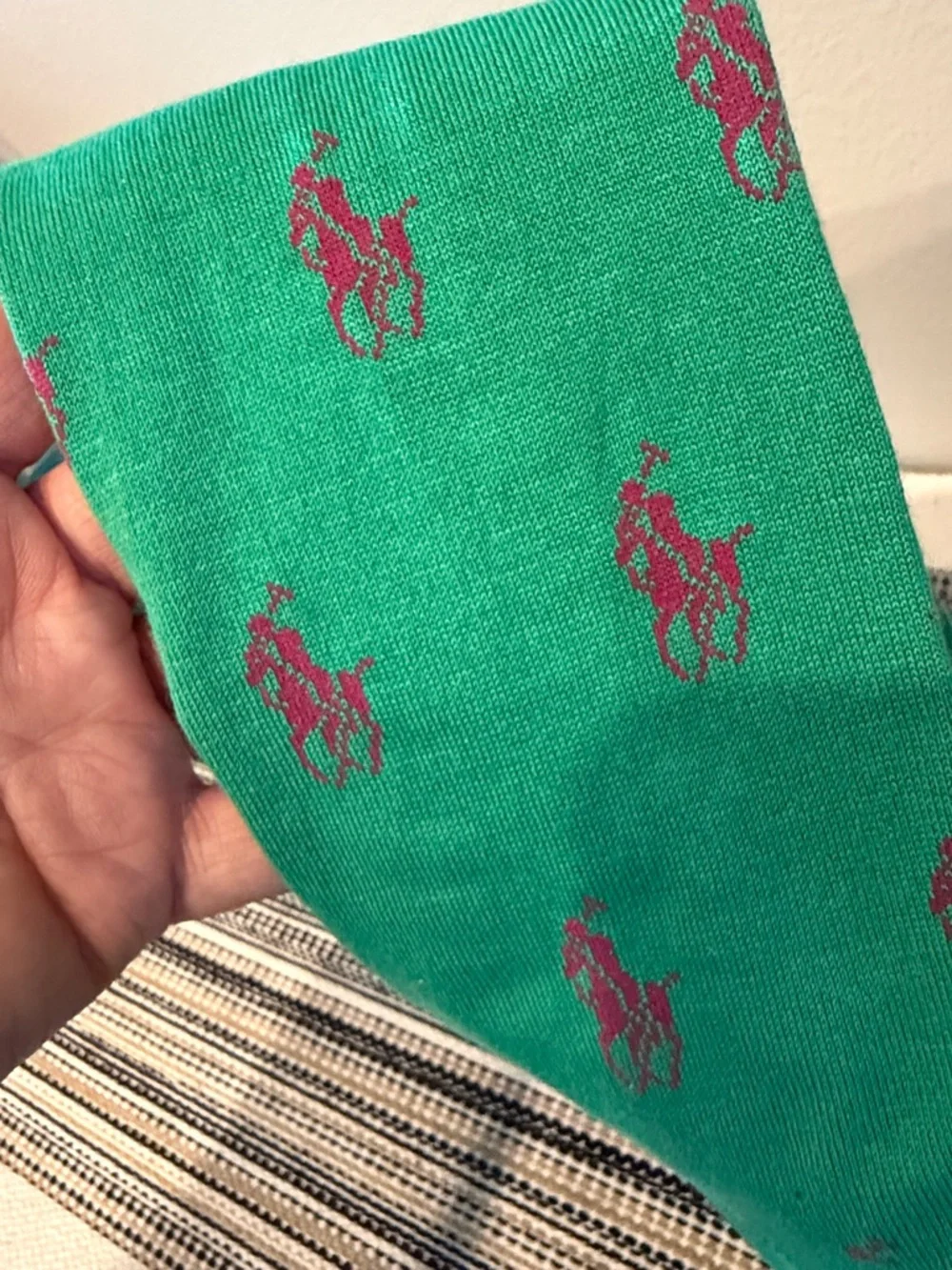 Polo Ralph Lauren Green Pony Logo‎ Dress Socks NWT Size 10-13 Nordstrom